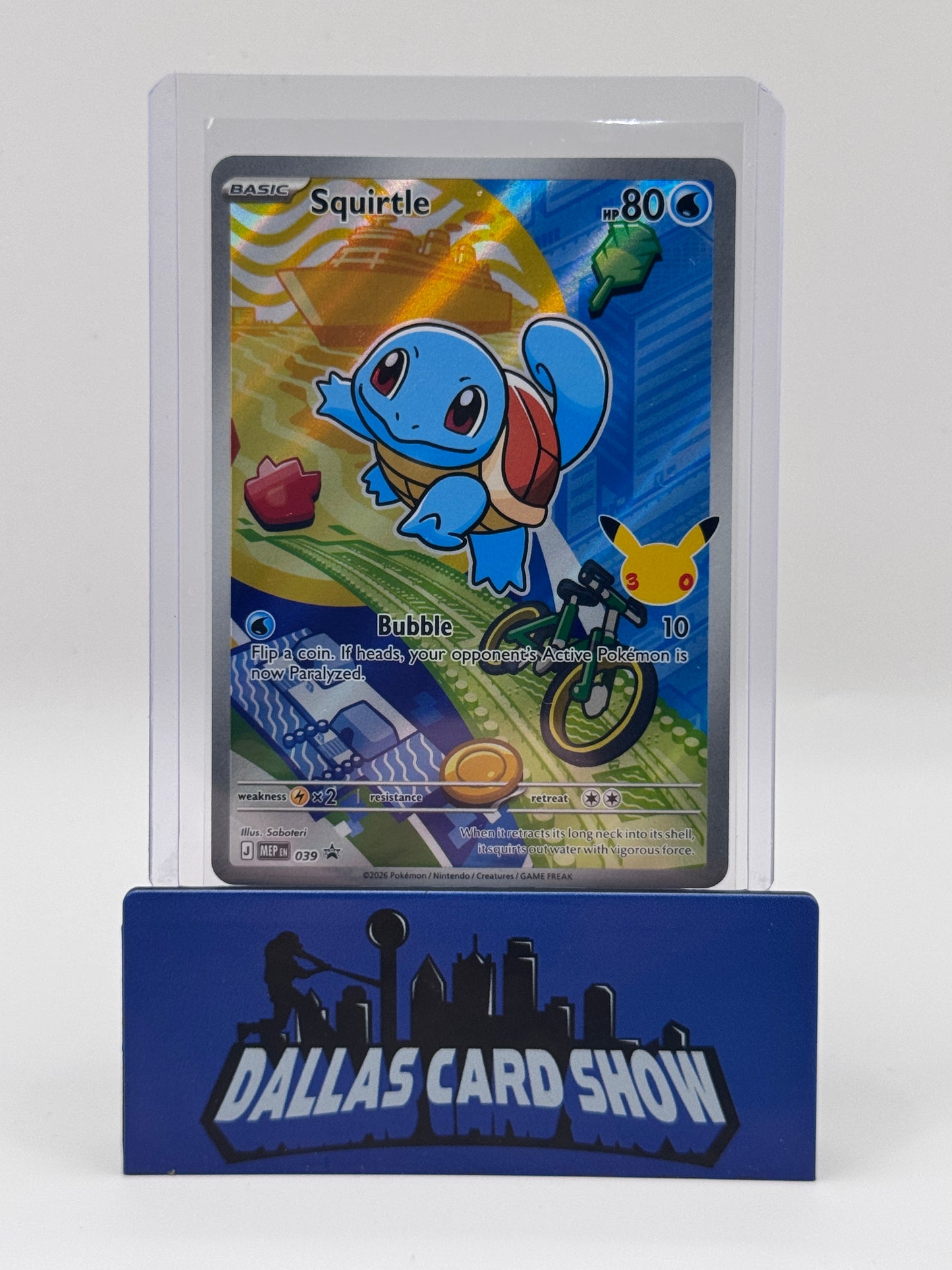 2026 Pokemon - Squirtle (Illustration Rare) - MEP039 First Partner Collection NM