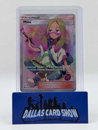 2018 Pokemon - Mina (Full Art) - 211/214 Lost Thunder NM
