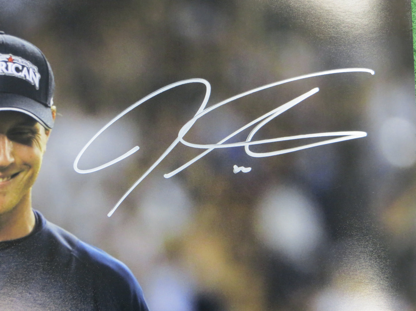 JOSH HAMILTON & MICHAEL YOUNG TEXAS RANGERS SIGNED All Star Game 16x20 BAS