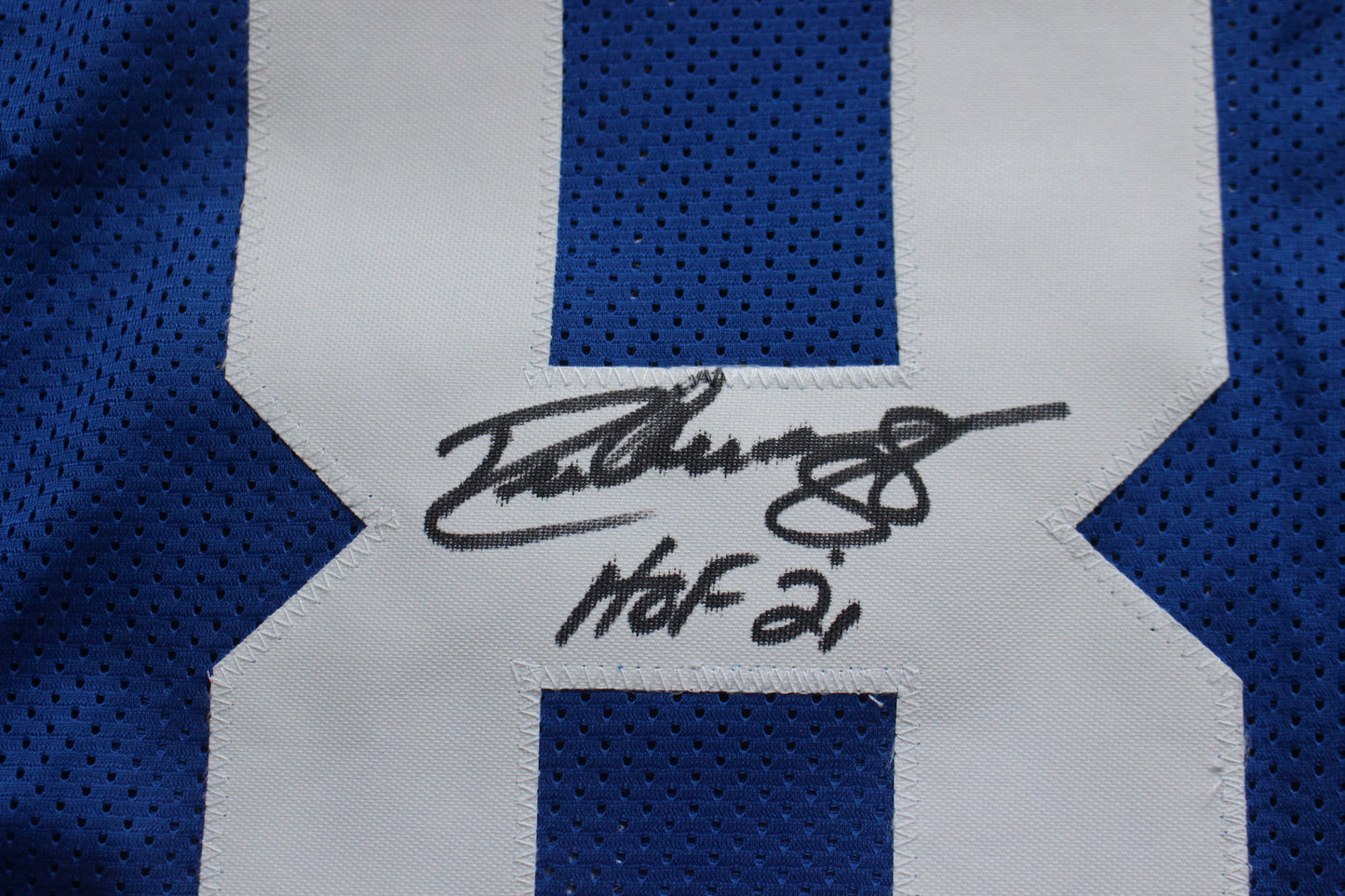 DREW PEARSON DALLAS COWBOYS SIGNED Throwback JERSEY w/HOF21 BAS COA