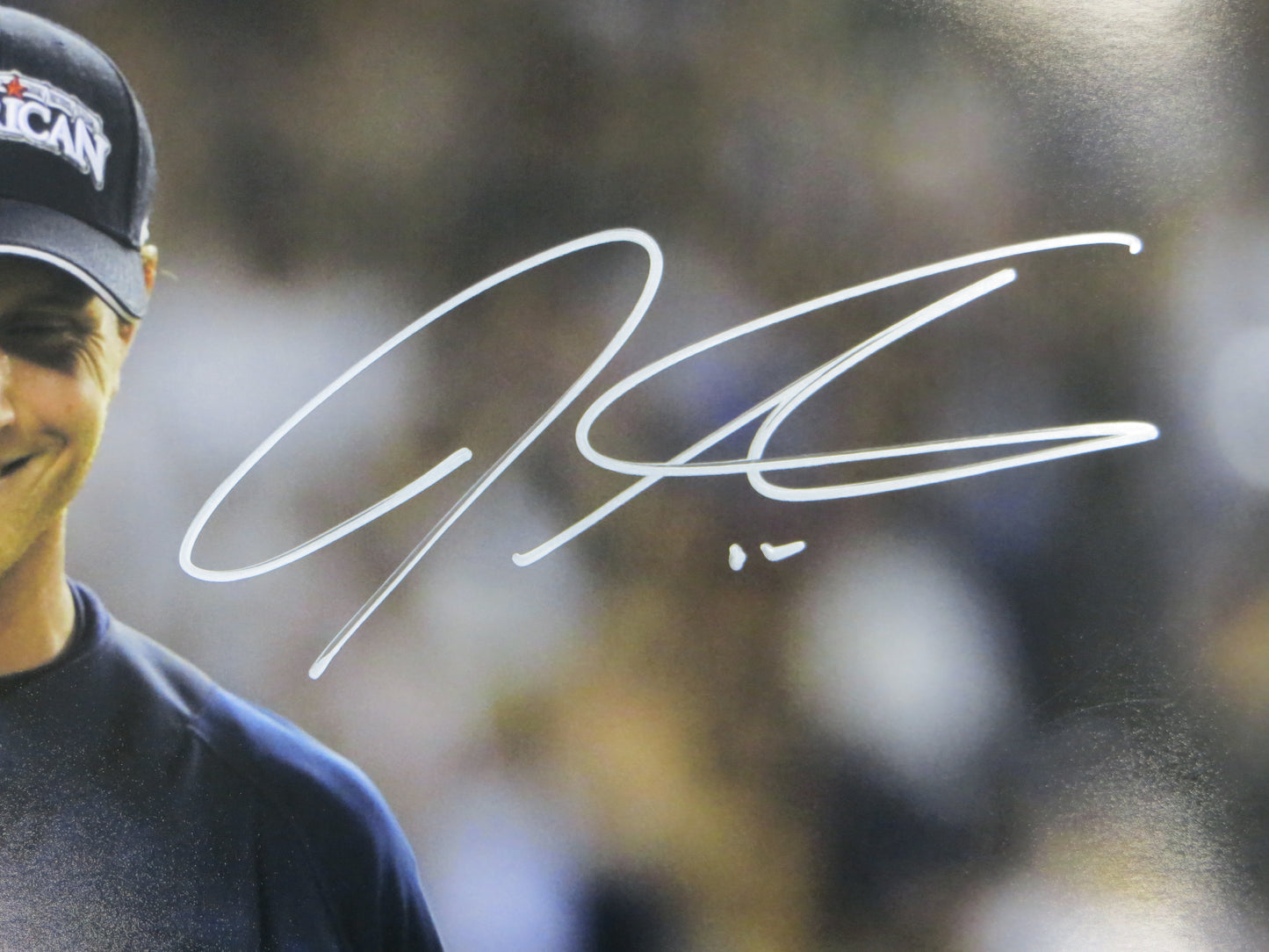 JOSH HAMILTON & MICHAEL YOUNG TEXAS RANGERS SIGNED All Star Game 16x20 BAS