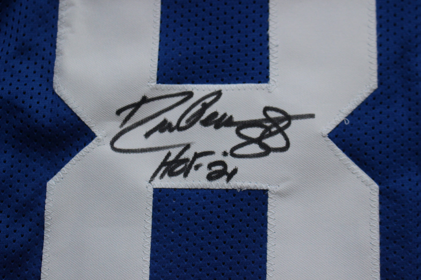 DREW PEARSON DALLAS COWBOYS SIGNED Throwback JERSEY w/HOF21 BAS COA