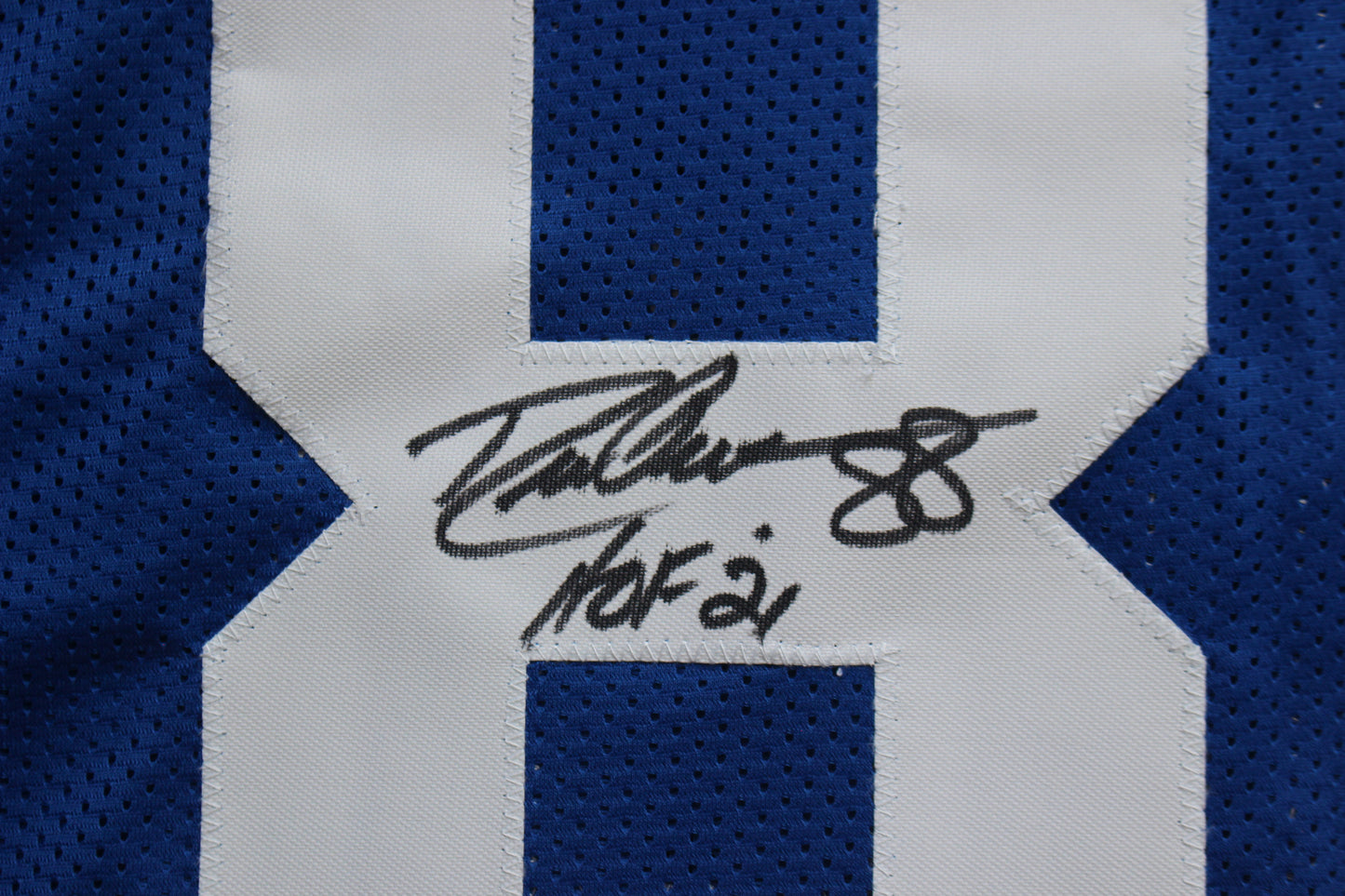 DREW PEARSON DALLAS COWBOYS SIGNED Throwback JERSEY w/HOF21 BAS COA