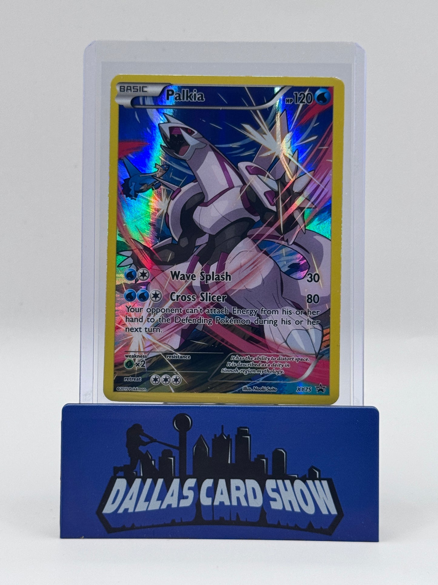 2015 Pokemon - Palkia (Promo) - XY75 Black Star Promos MP
