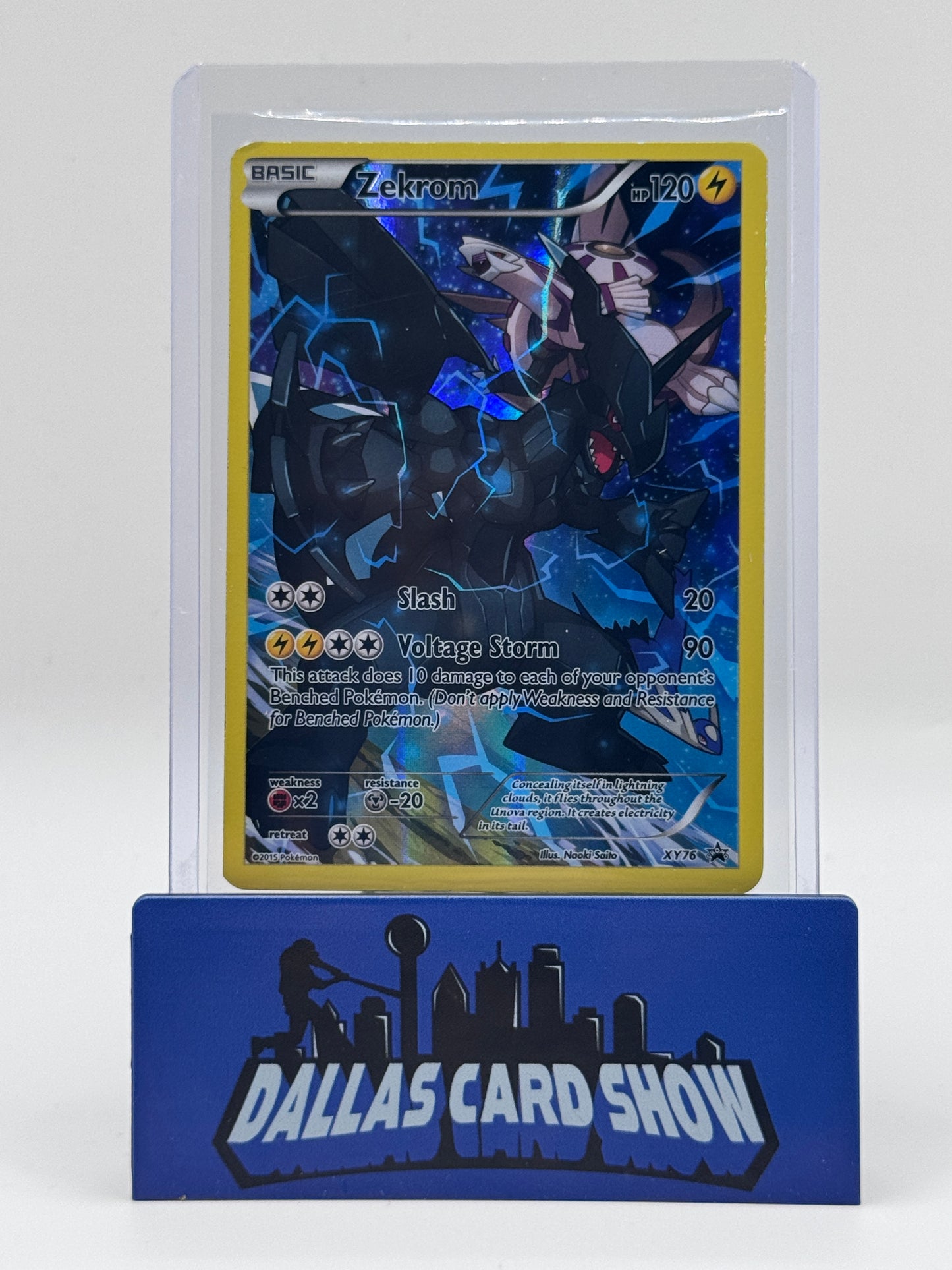 2015 Pokemon - Zekrom (Promo) - XY76 Black Star Promo MP