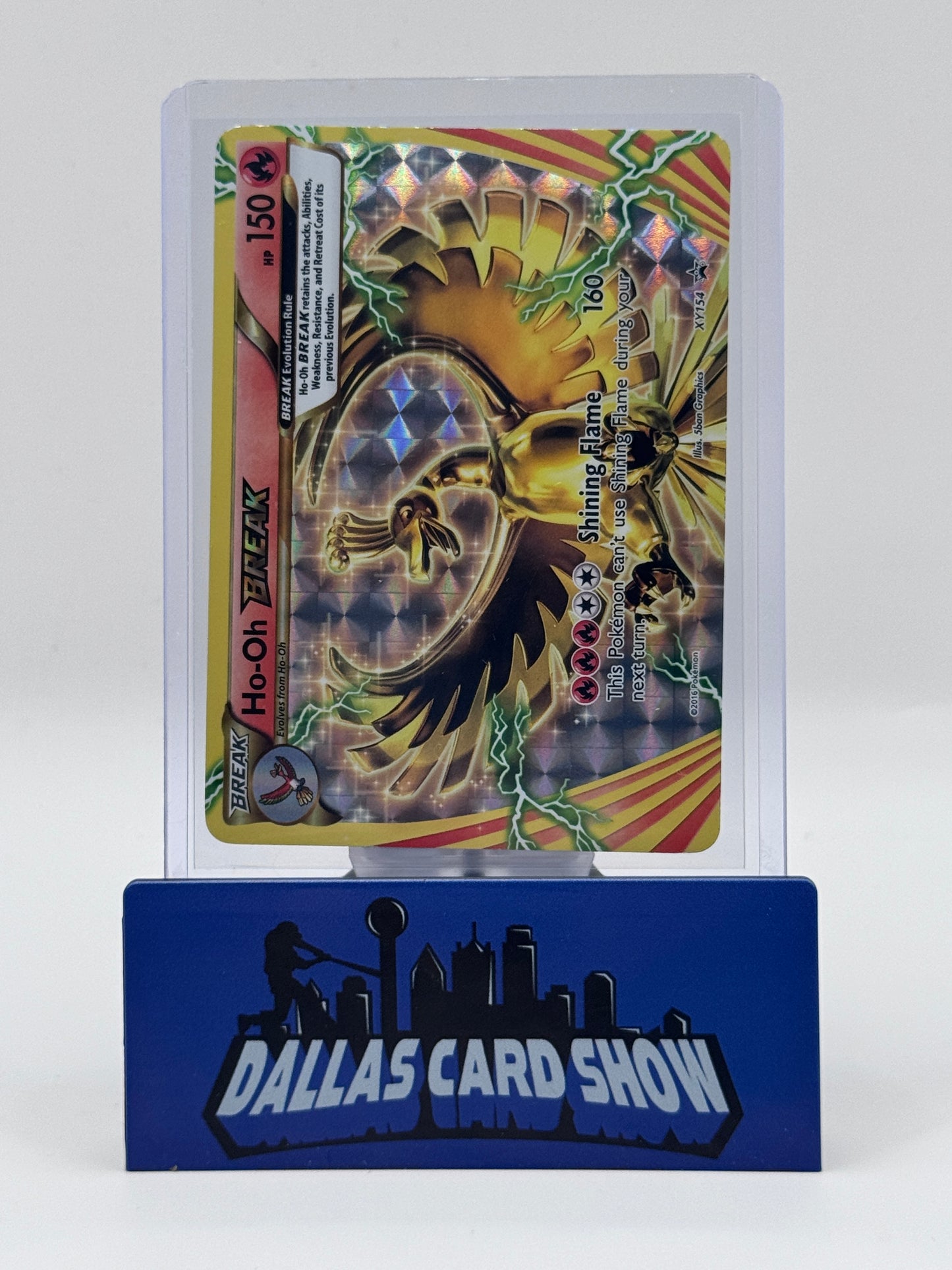 2016 Pokemon - Ho-oh BREAK - XY154 Black Star Promos LP