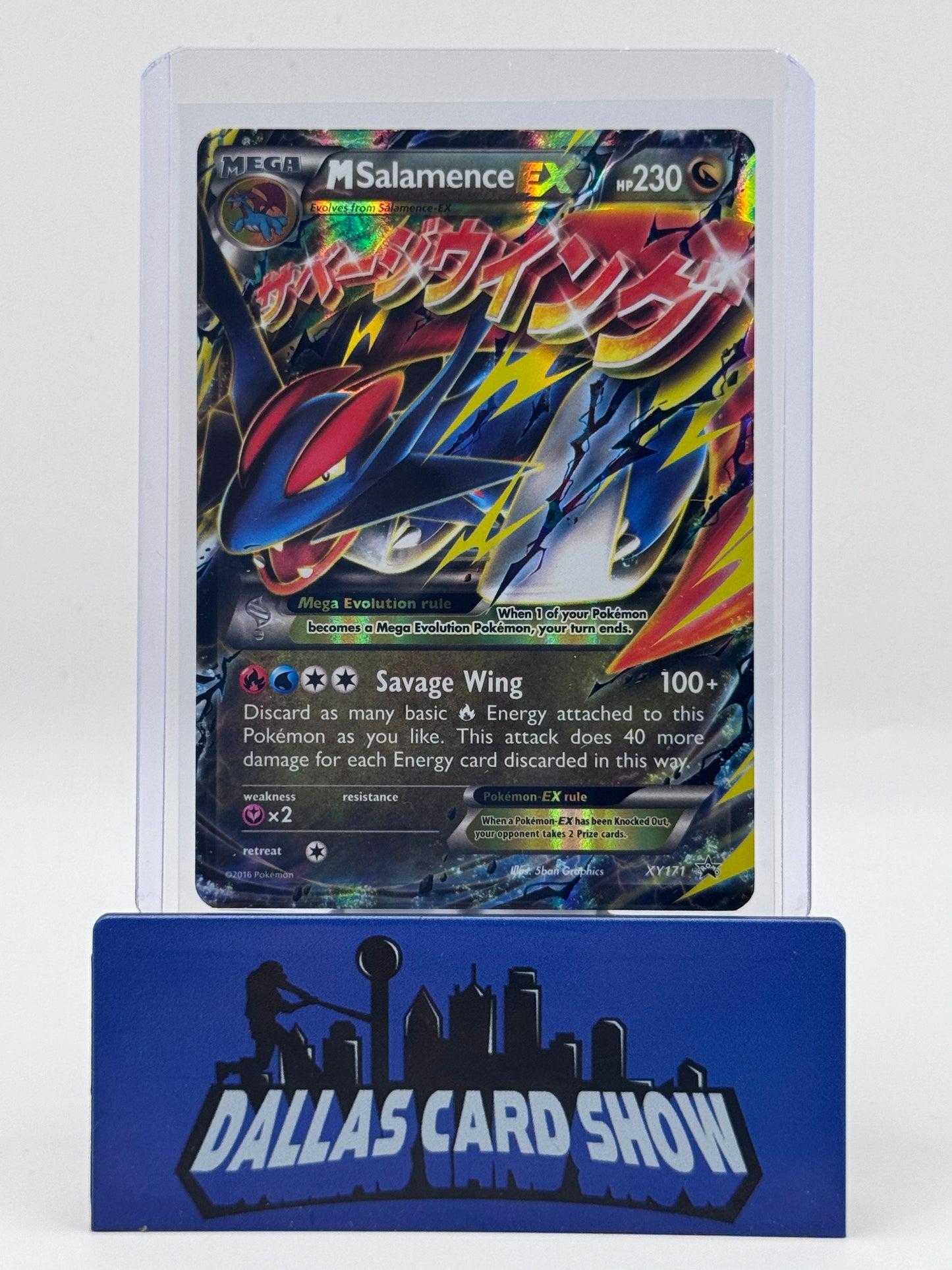 2016 Pokemon - M Salamance EX (Promo) - XY171 Black Star Promo LP