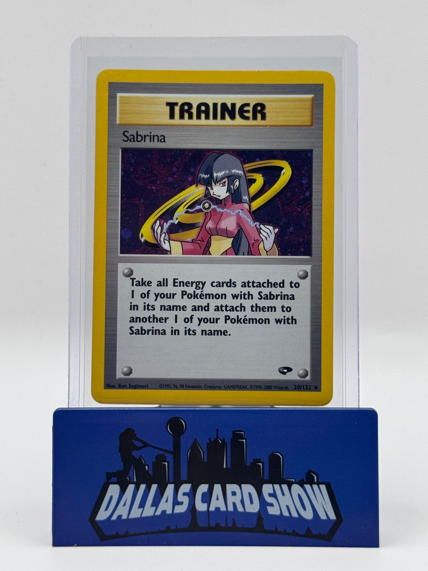2000 Pokemon - Sabrina (Holo) - 20/132 Gym Challenge NM