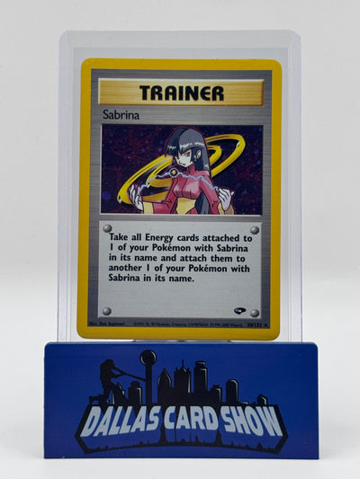 2000 Pokemon - Sabrina (Holo) - 20/132 Gym Challenge NM