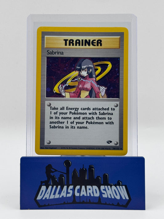 2000 Pokemon - Sabrina (Holo) - 20/132 Gym Challenge NM