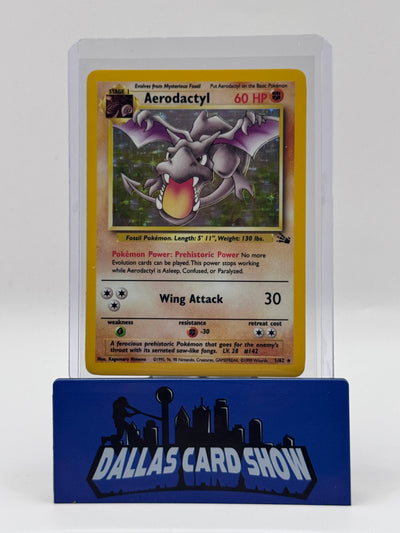 1999 Pokemon - Aerodactyl (Holo) - 1/62 Fossil Unlimited NM