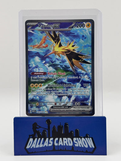 2023 Pokemon - Zapdos ex (SIR) - 202/165 S&V151 NM