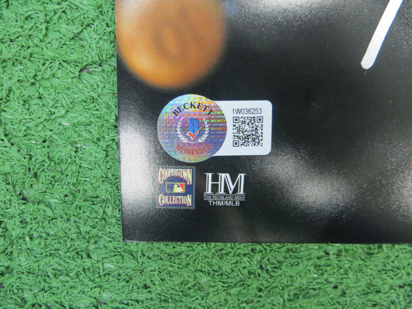 MICHAEL YOUNG TEXAS RANGERS SIGNED 11x14 PHOTO BAS COA