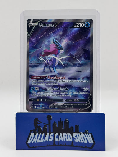 2023 Pokemon - Suicune V (Galarian Gallery) - GG38/GG70 Crown Zenith NM
