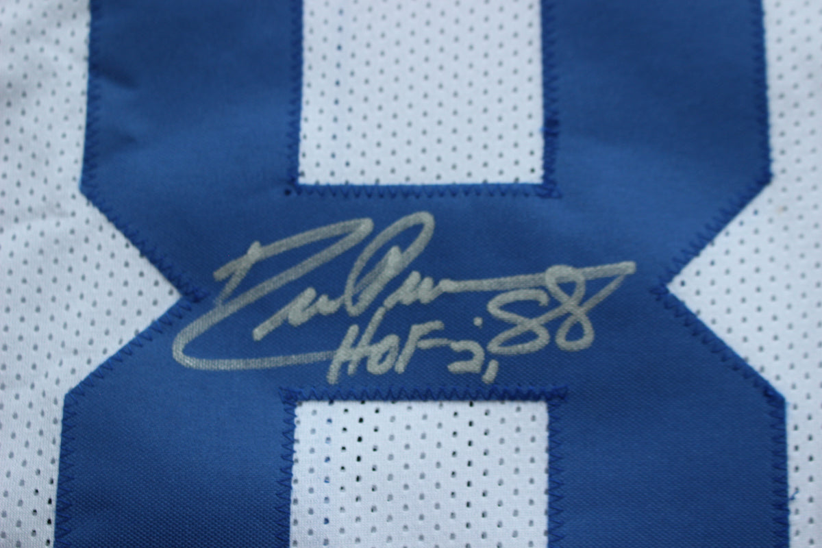 DREW PEARSON DALLAS COWBOYS SIGNED JERSEY wHOF21 XL BAS