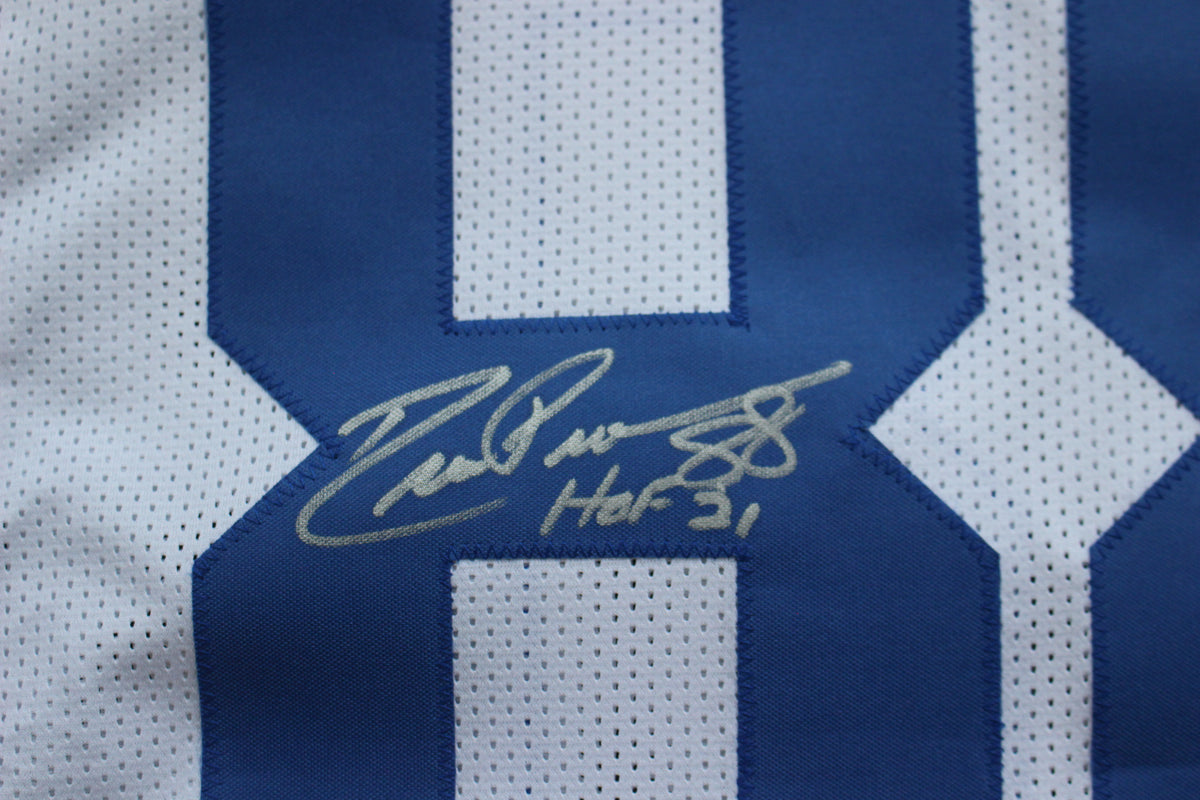 DREW PEARSON DALLAS COWBOYS SIGNED JERSEY wHOF21 XL BAS
