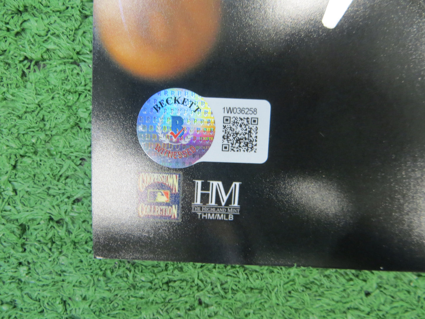 MICHAEL YOUNG TEXAS RANGERS SIGNED 11x14 PHOTO BAS COA