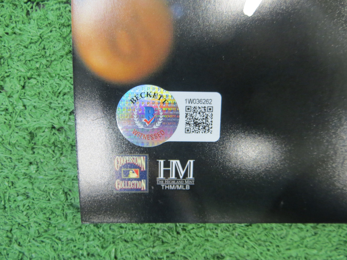 MICHAEL YOUNG TEXAS RANGERS SIGNED 11x14 PHOTO BAS COA