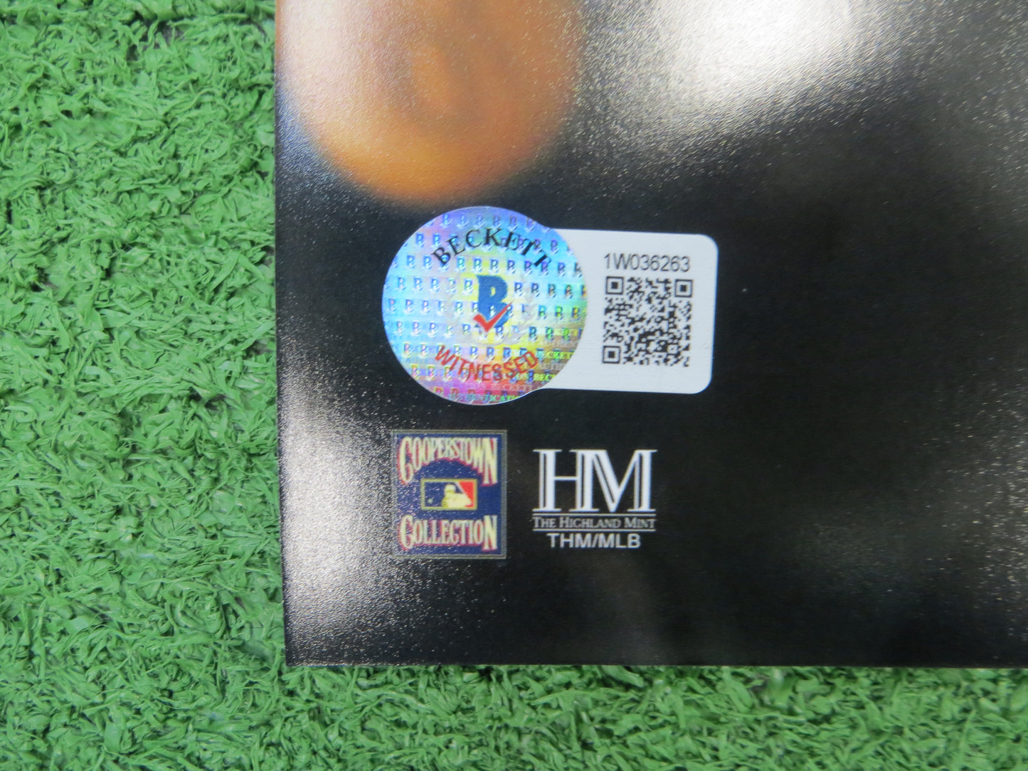 MICHAEL YOUNG TEXAS RANGERS SIGNED 11x14 PHOTO BAS COA