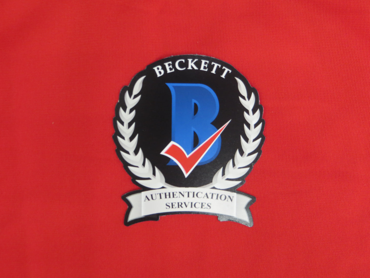 MICHAEL YOUNG TEXAS RANGERS SIGNED RED JERSEY size 2XL BAS COA