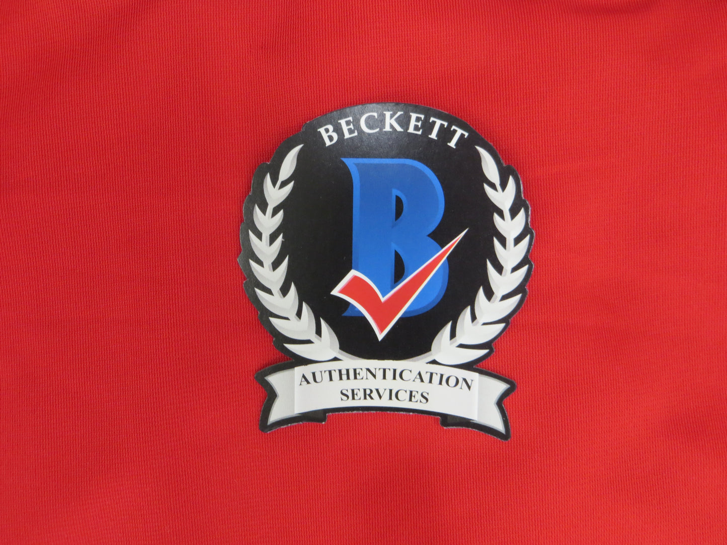 MICHAEL YOUNG TEXAS RANGERS SIGNED RED JERSEY size 3XL BAS COA