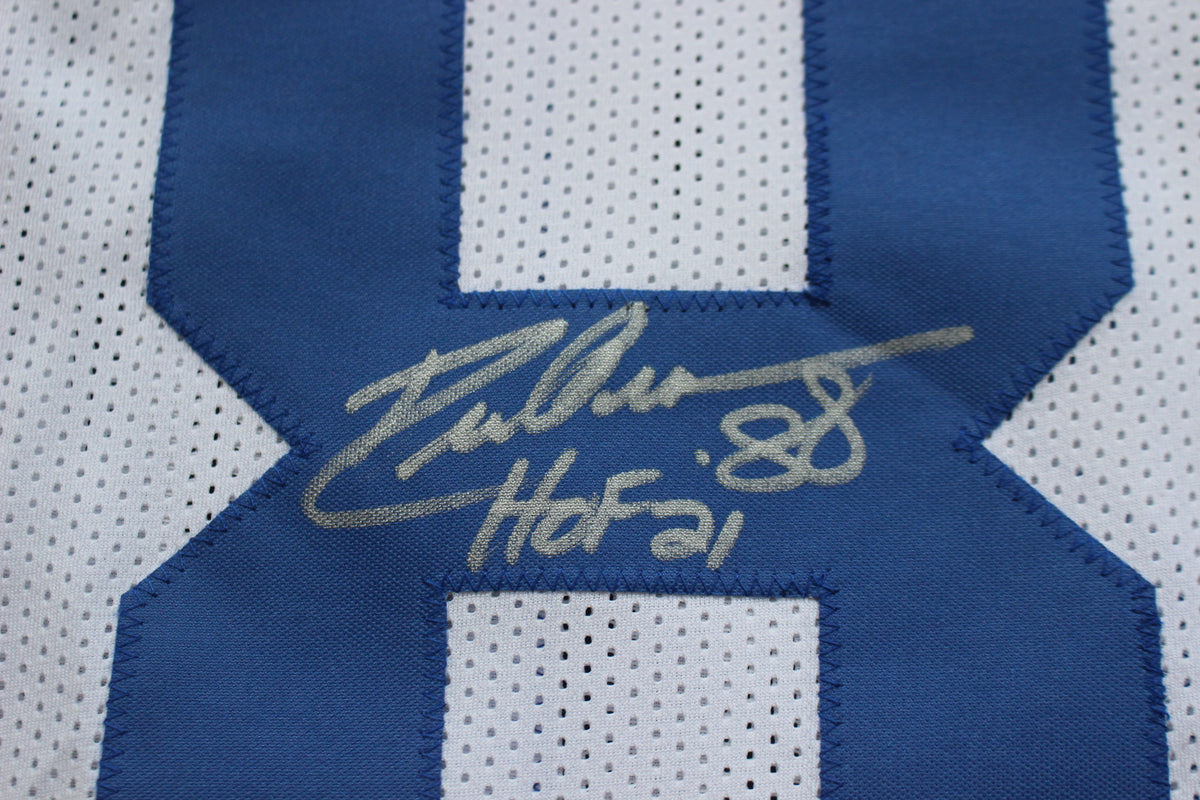 DREW PEARSON DALLAS COWBOYS SIGNED JERSEY wHOF21 3XL BAS