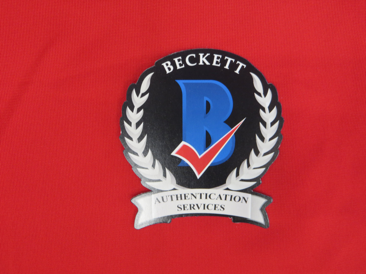 MICHAEL YOUNG TEXAS RANGERS SIGNED RED JERSEY size 3XL BAS COA