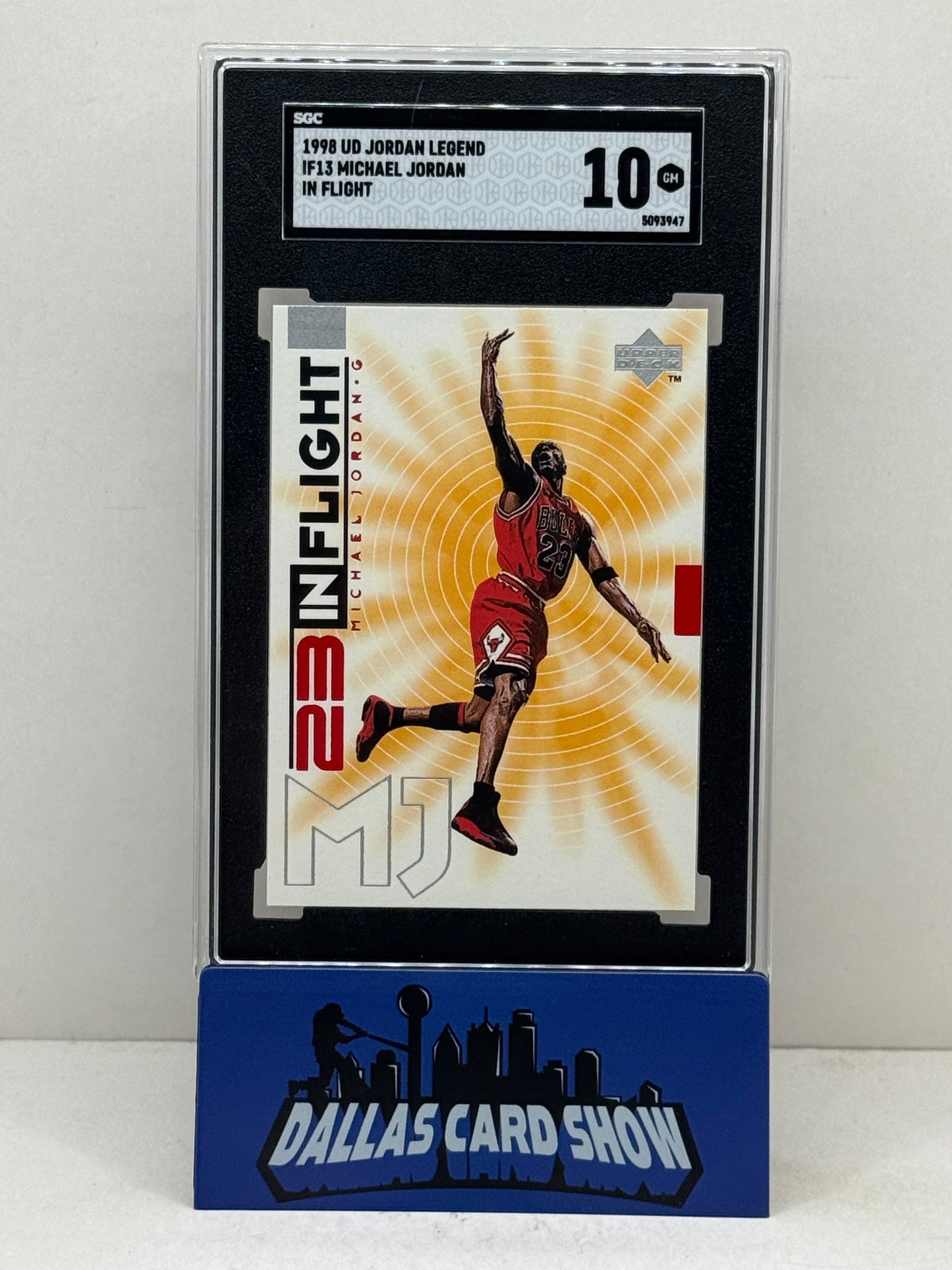 1998 Upper Deck #IF13 Michael Jordan In Flight SGC 10