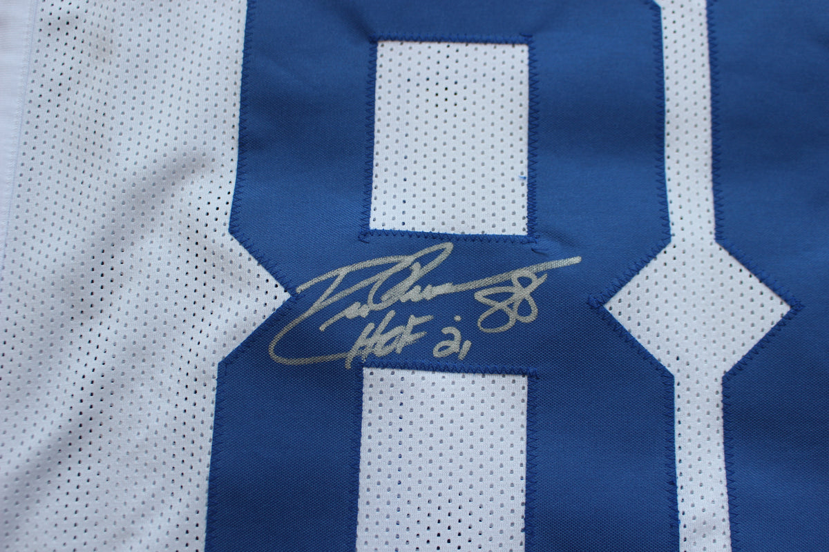 DREW PEARSON DALLAS COWBOYS SIGNED JERSEY wHOF21 3XL BAS