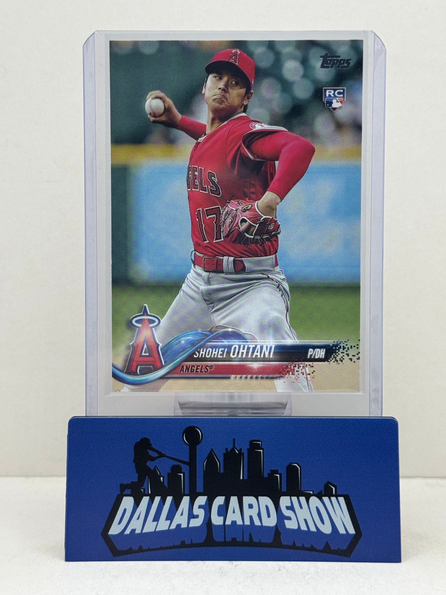 2018 Topps Update #US1 Shohei Ohtani Rookie RC (Damage)