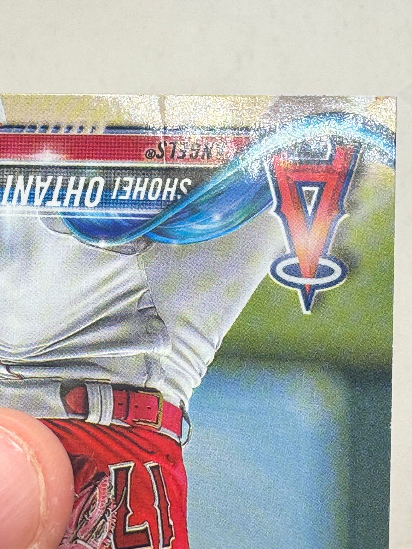 2018 Topps Update #US1 Shohei Ohtani Rookie RC (Damage)