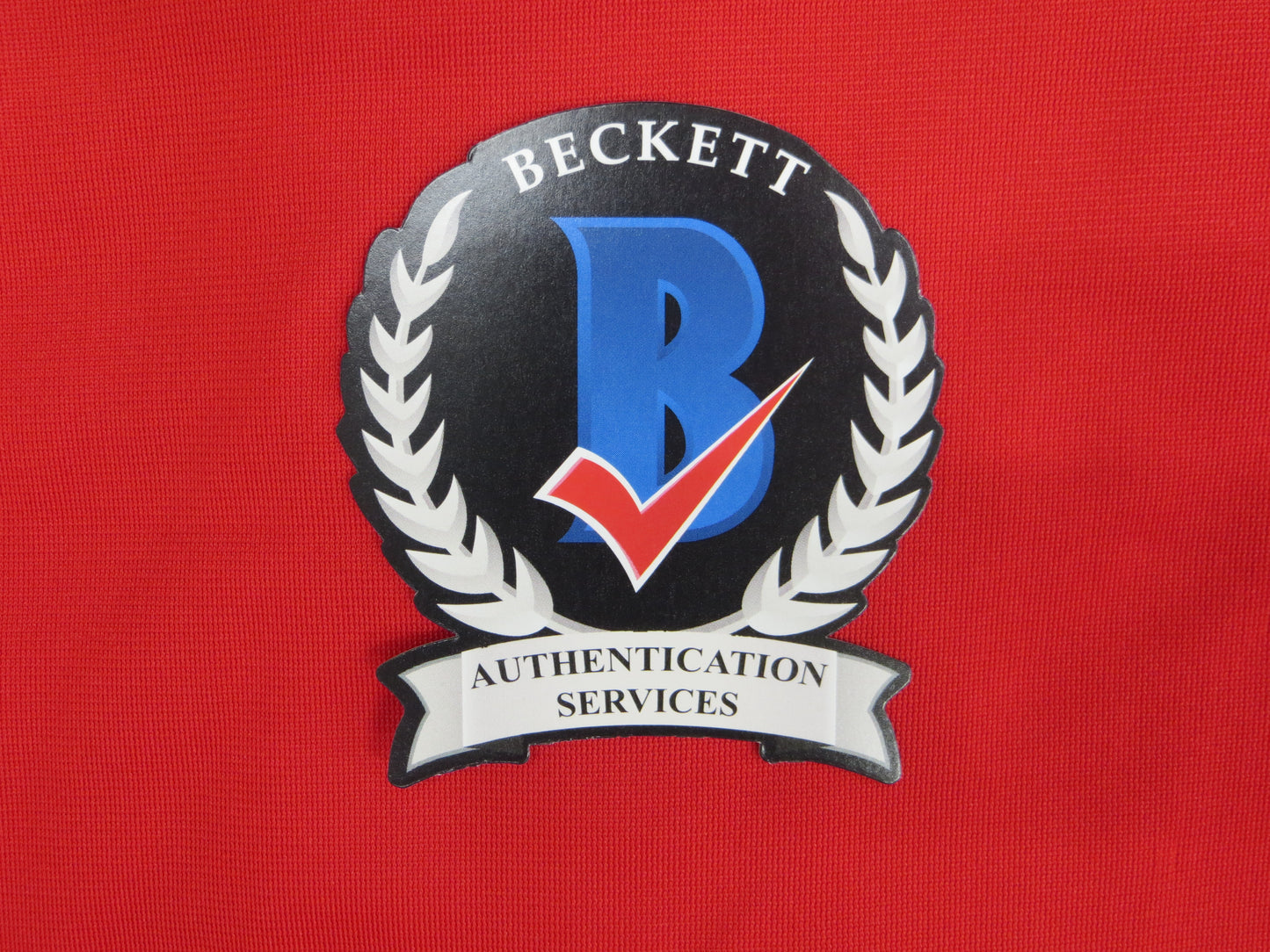 MICHAEL YOUNG TEXAS RANGERS SIGNED RED JERSEY size XL BAS COA