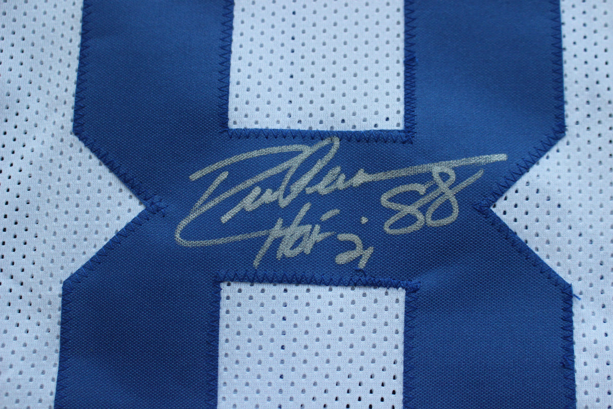 DREW PEARSON DALLAS COWBOYS SIGNED JERSEY wHOF21 3XL BAS