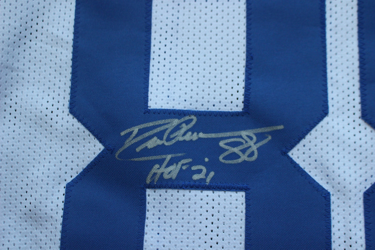 DREW PEARSON DALLAS COWBOYS SIGNED JERSEY wHOF21 2XL BAS