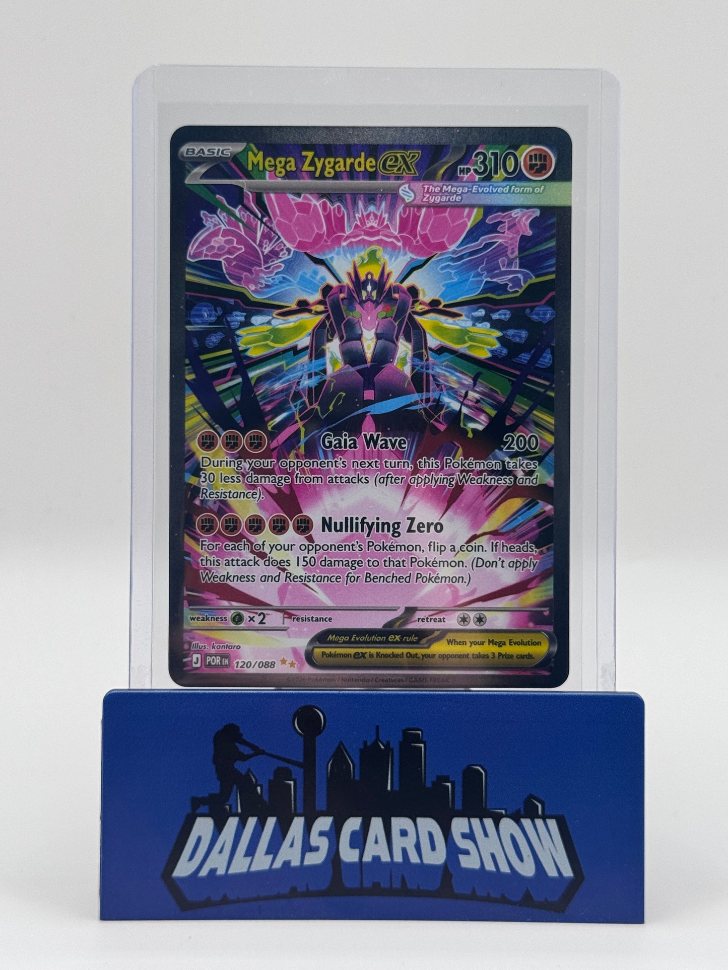 2026 Pokemon - Mega Zygarde ex (SIR) - 120/088 Perfect Order NM