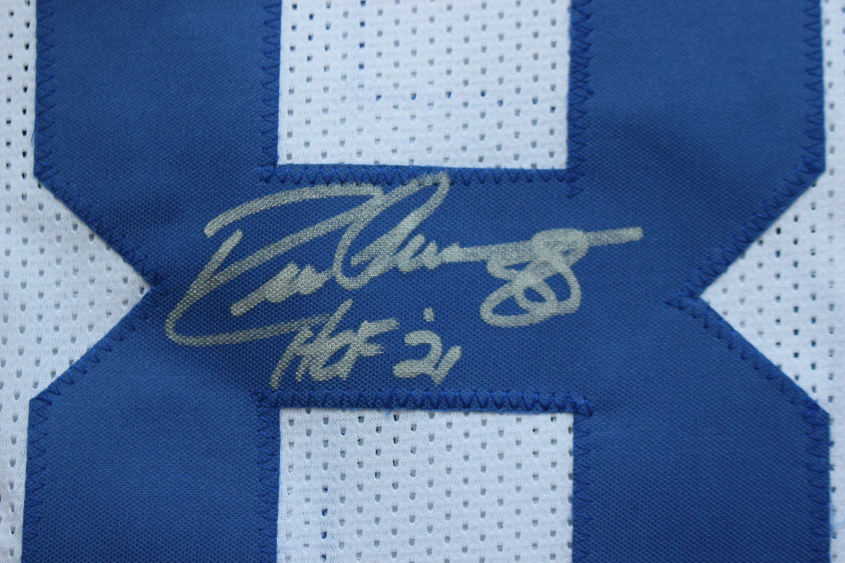 DREW PEARSON DALLAS COWBOYS SIGNED JERSEY wHOF21 2XL BAS