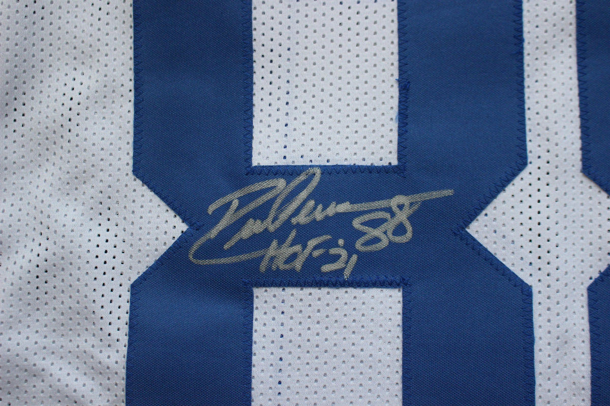 DREW PEARSON DALLAS COWBOYS SIGNED JERSEY wHOF21 2XL BAS