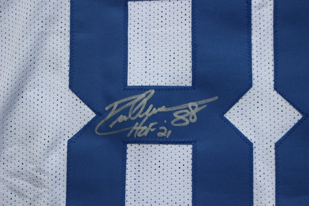 DREW PEARSON DALLAS COWBOYS SIGNED JERSEY wHOF21 2XL BAS