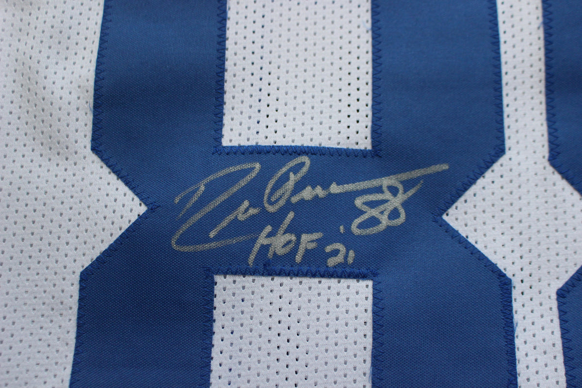 DREW PEARSON DALLAS COWBOYS SIGNED JERSEY wHOF21 Large BAS