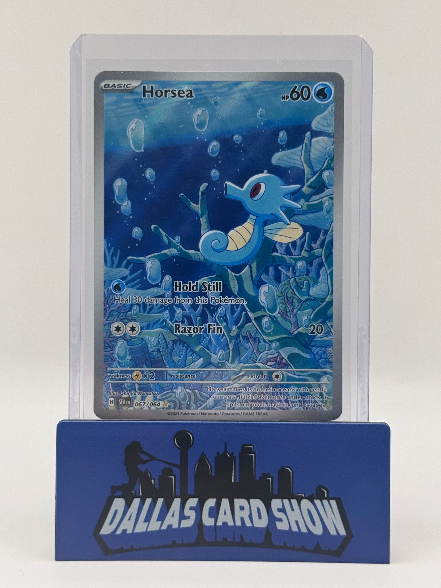 2024 Pokemon - Horsea (Illustration Rare) - 067/064 Shrouded Fable NM