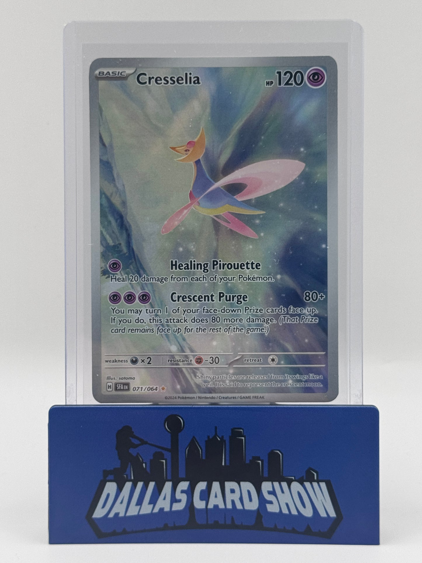 2024 Pokemon - Cresselia (Illustration Rare) - 071/064 Shrouded Fable NM