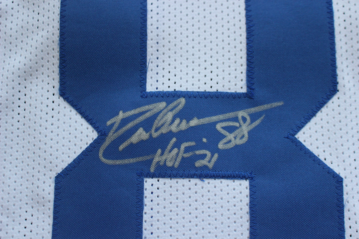 DREW PEARSON DALLAS COWBOYS SIGNED JERSEY wHOF21 Large BAS