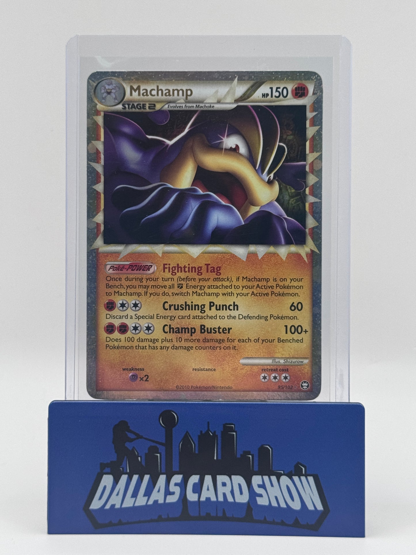 2010 Pokemon - Machamp (Prime) - 95/102 Triumphant HP
