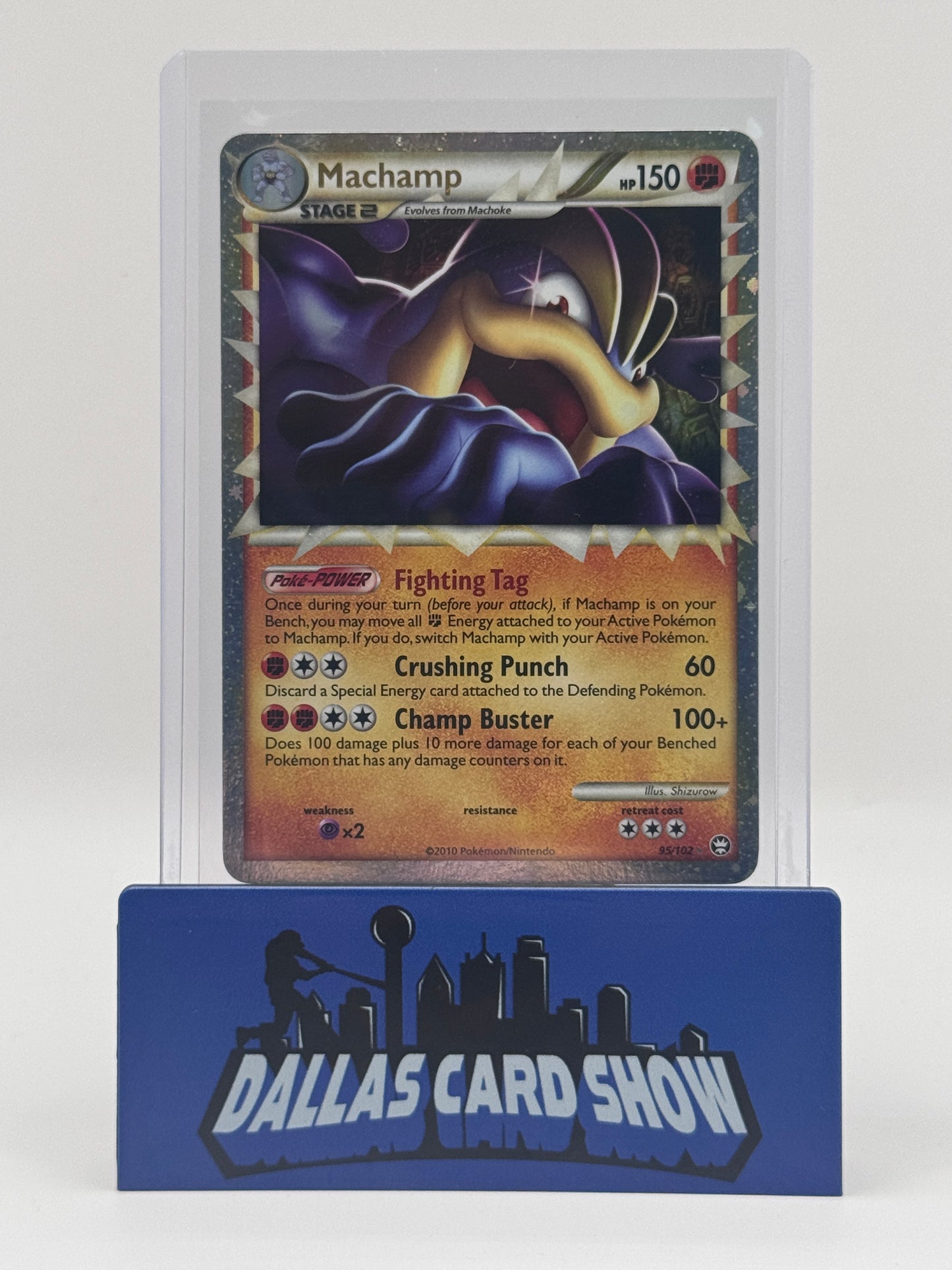2010 Pokemon - Machamp (Prime) - 95/102 Triumphant MP