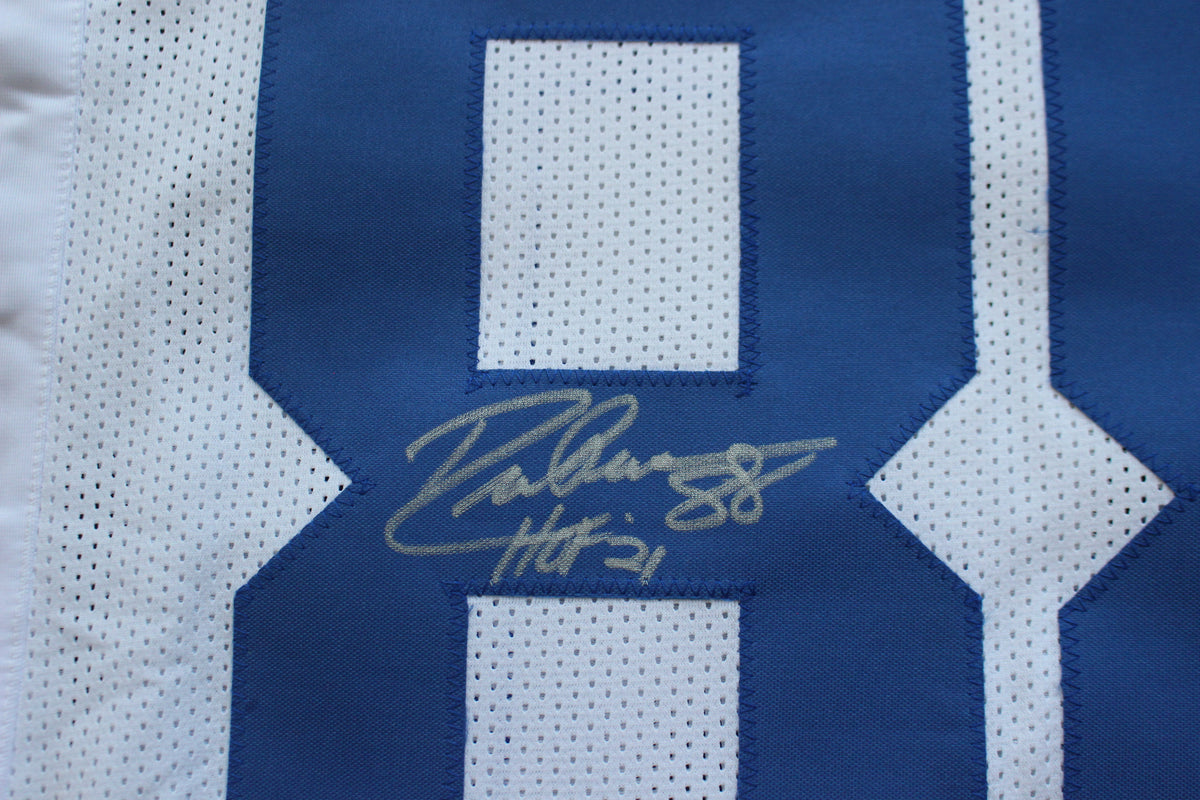 DREW PEARSON DALLAS COWBOYS SIGNED JERSEY wHOF21 Large BAS