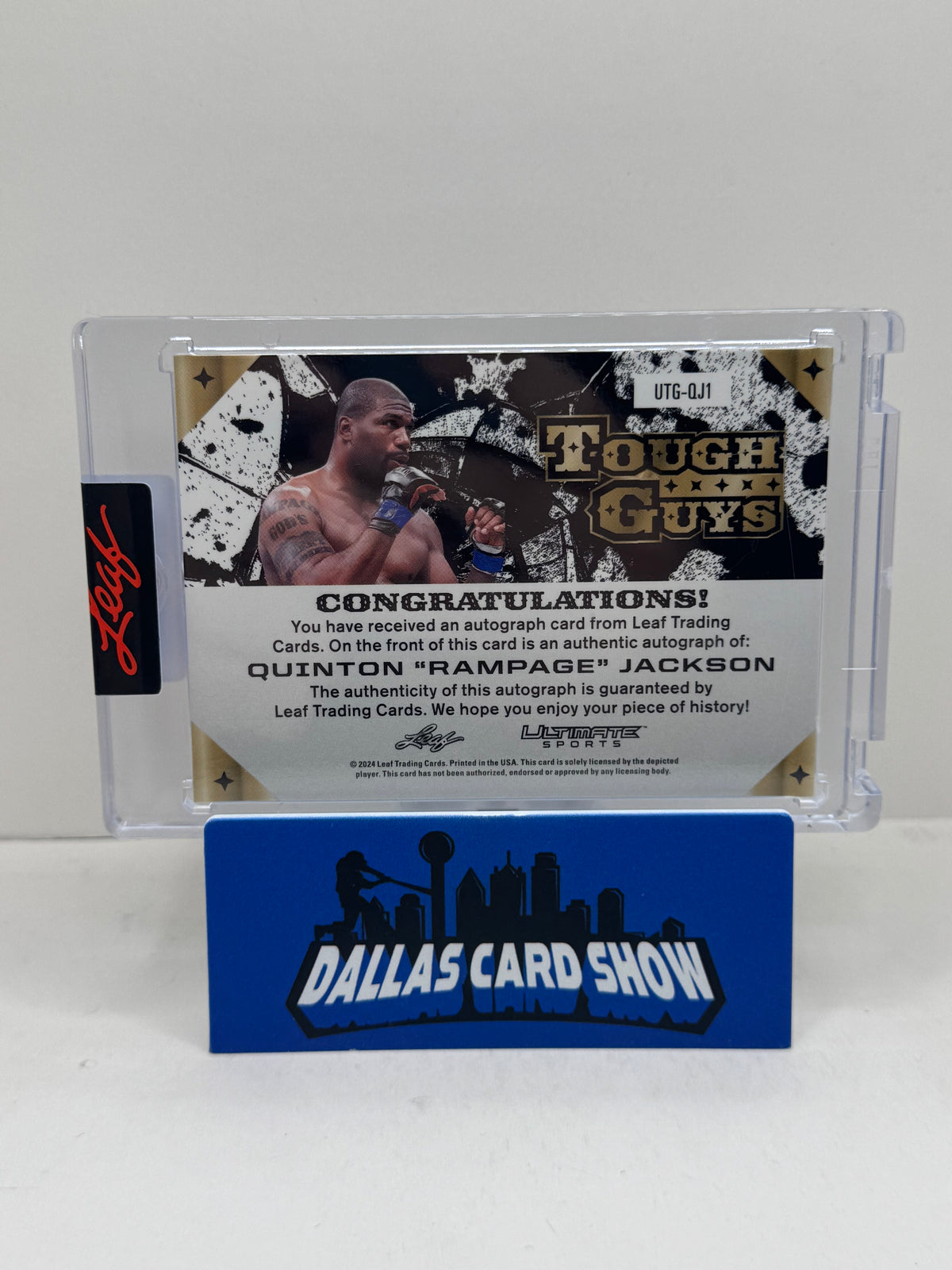 2024 Leaf Ultimate Sports UTG-QJ1 Quinton 
