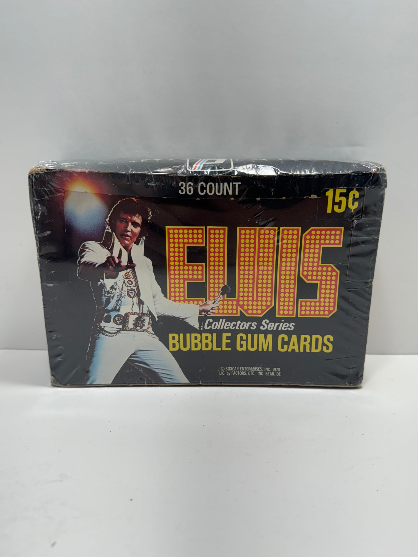 1978 DONRUSS ELVIS PRESLEY FULL BOX OF 36 WAX PACKS