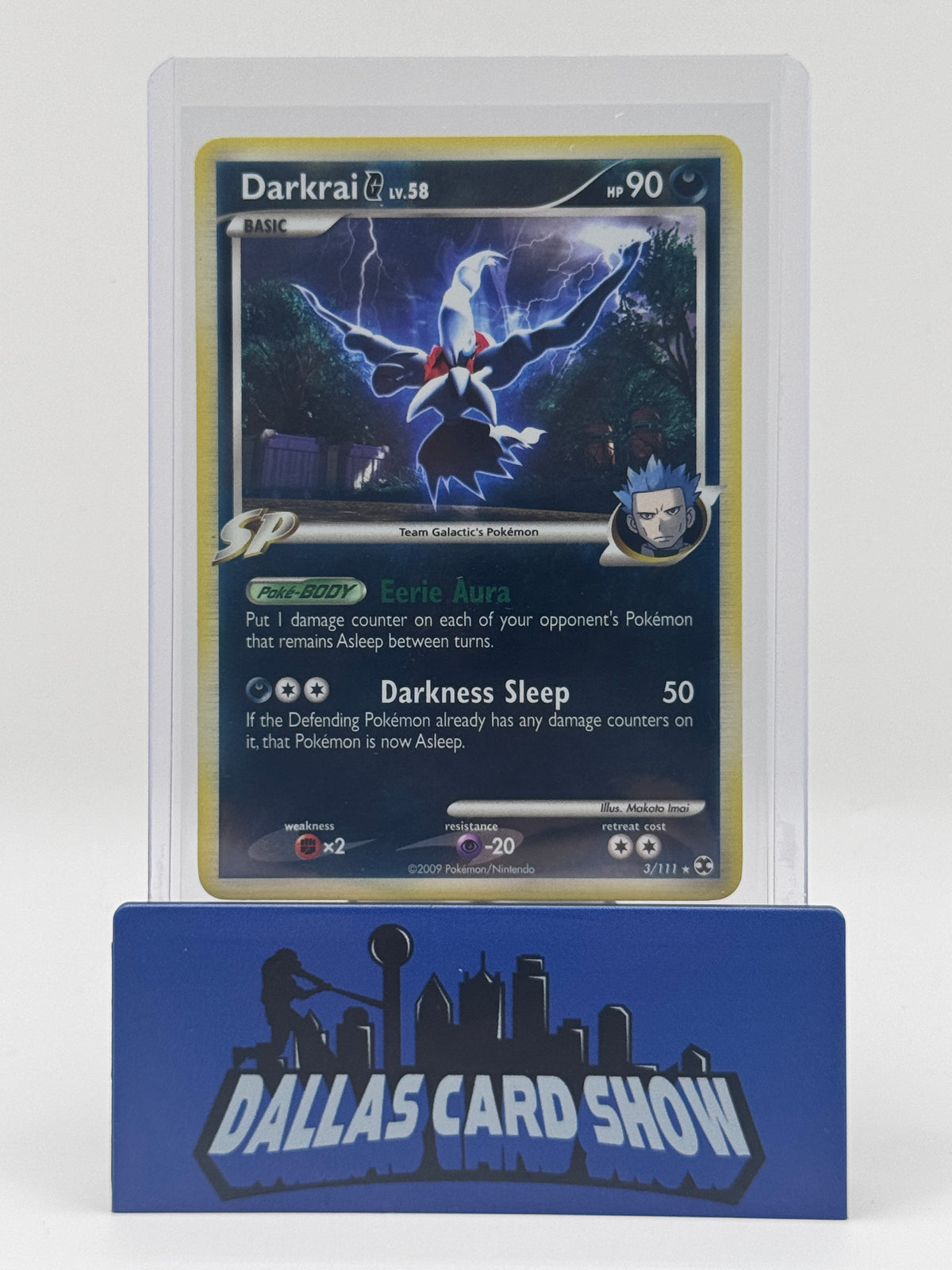 2009 Pokemon - Darkrai G (Rev. Foil) - 3/111 Rising Rivals MP