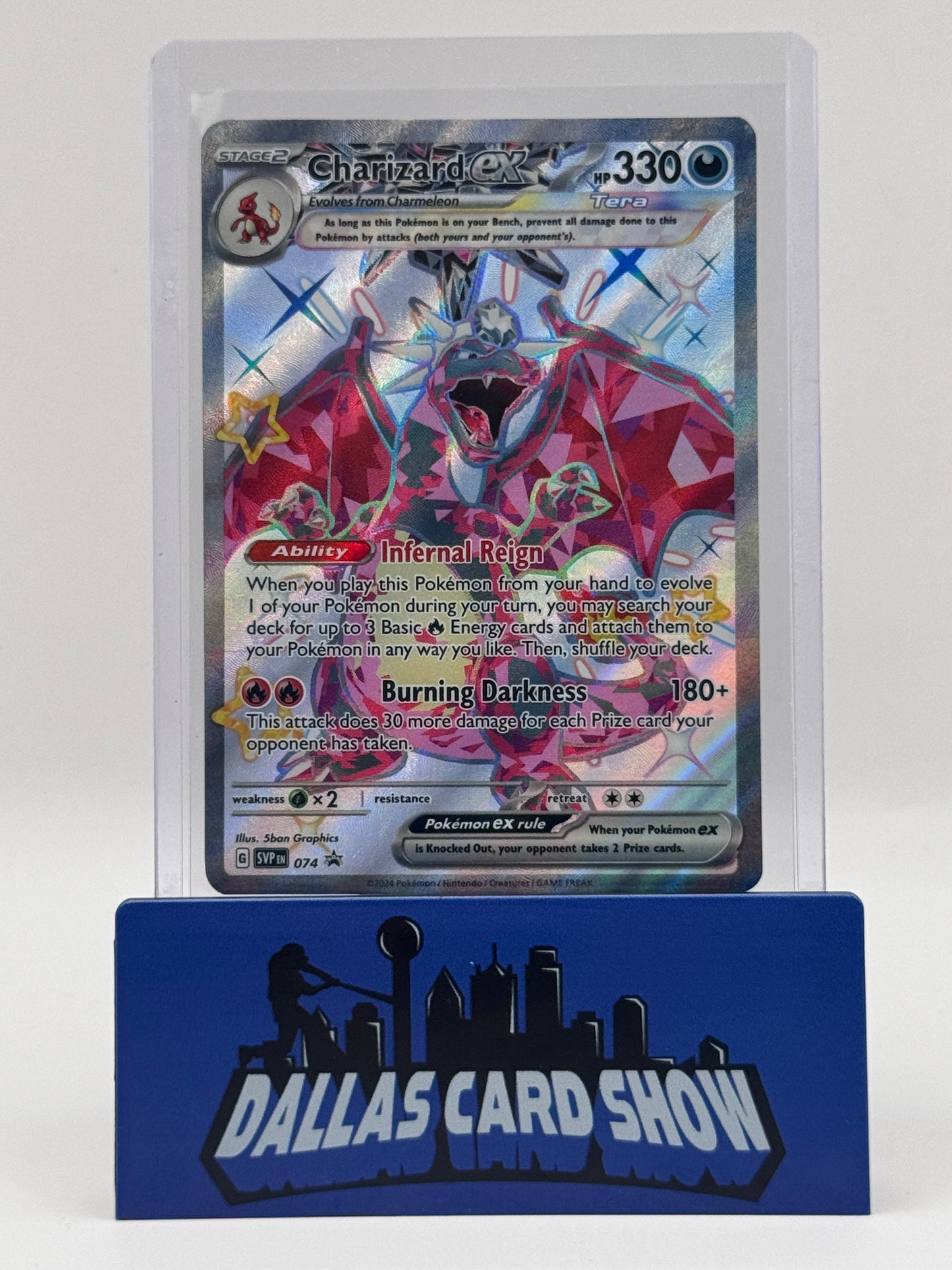 2024 Pokemon - Charizard ex (Promo) - SVP074 Black Star Promo NM
