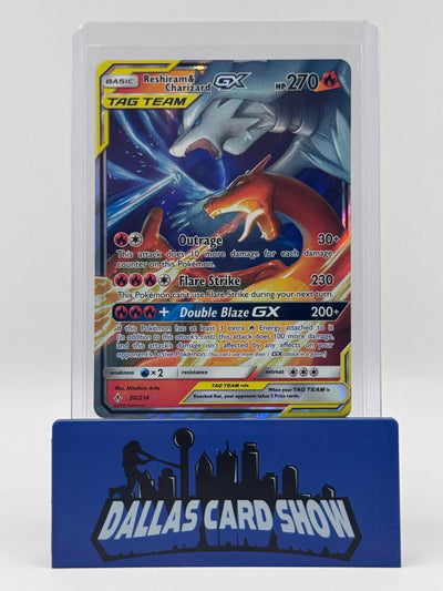 2019 Pokemon - Reshiram & Charizard GX - 20/214 Unbroken Bonds LP